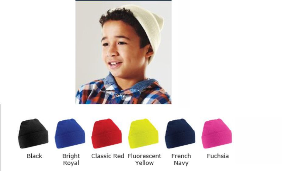 Beechfield BB45B Junior Knitted Hat
